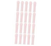 minkissy 20 Piezas Accesorios para orejas selección de reemplazo de oreja punta de repuesto para eliminar la del oído estuche silicona estuche de silicona limpiador gel de sílice rosa