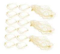 minkissy 20 Piezas Redes para Cabello Invisibles Elásticas de Nylon Malla para Moños Cobertura para Peinados de Ballet y Diario