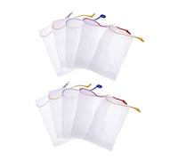 minkissy 20piezas Bolsas De Malla Para Jabón Para Burbujas Redes De Limpiadora Diseño Cómodo Color Aleatorio