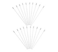 minkissy 20piezas Broche K Unidades Imperdibles con Tope Alfileres para Boutonniere Alfileres de Solapa para Uso Diario Eventos Formales Accesorios de Bisutería DIY