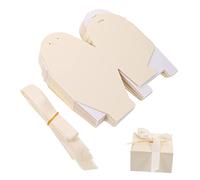 minkissy 20piezas Cajas De Obsequio Cuadradas Para Joyas Fiestas y Cumpleaños Cajitas De Obsequio Tapa Para Envolver Regalos De Color Amarillo