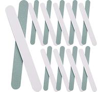 minkissy 20piezas Limas De Uñas Profesionales Doble Cara Herramientas De Manicura Reutilizables Para Pulir y Dar Forma Uñas Naturales Para Salones y Aficionados