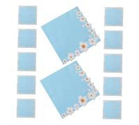 minkissy 20piezas Servilletas Diseño De Margaritas Desechables Para Fiestas Almuerzos Toallas De Mano Para Invitados Decorativas Para Hogar Baño y Cocina