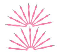 minkissy 24 Piezas Removedor de Muerta Metálico y Empujador Ergonométrico para Manicura y Pedicura para Personal y Salones