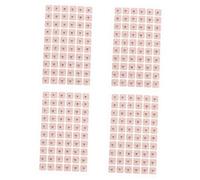 minkissy 240 Uds De Pastilla De Presión Auricular Multicondición Acupuntura De Oreja Tabla De Oreja Pegatinas De Imán De Energía Pegatinas De Calcomanía De Oreja De Vaccaria Kit De