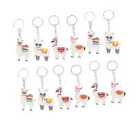 minkissy 24Piezas de Alpaca de PVC de Accesorios Diseño Elegante para para Cumpleaños y Celebraciones