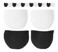minkissy 25 Pares de Hombreras Prácticas de Esponja Transpirable, Tamaño Grande 9x16x1.2 Cm, Almohadillas Antideslizantes para Blazers y Ropa, Accesorio de Costura y Realzador de Hombros