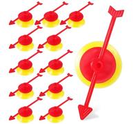 minkissy 25 Piezas Flechas de Plástico con Ventosa para Colores Brillantes de Mesa para Psicomotricidad Fina y Accesorios de Equilibrio