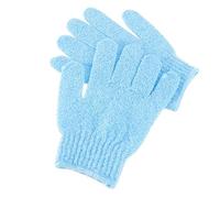 minkissy 2par Manopla De Ducha Exfoliante De Dedos Para Baño y Sauna Para Hombres y Mujeres Diseño Elástico