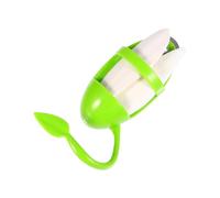 minkissy 2pcs Cuttlebone Bird Bite Toys Parakeet Treats Turtle Toys Cockatiel Masticar Toy Cuddle Bone Holder Bird Grinding Toy Bird Beak Bird Masticar Toy Bird Cage Parrot Plastic The Swing