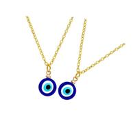minkissy 2Piezas Collar Colgante Diseño Elegante Cadena de Cuello Unisex Protección Creativo para