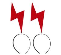 minkissy 2piezas Diademas Divertidas Brillantes Para Niñas Flash Accesorios Cabello Para Fiestas Desfiles y Conciertos