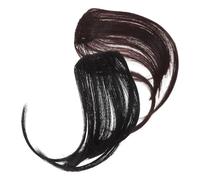 minkissy 2piezas Extensiones De Flequillo Postizo Para Mujer Clip Flequillo De Peluca Falso Postizo Peluca Mujer