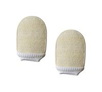 minkissy 2piezas Manoplas De Ducha Guantes De Baño De Lufa Guantes De Masaje Exfoliantes Esponja De Fregar Accesorios De Baño