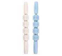 minkissy 2Piezas Massage Roller Stick Back And Neck Muscle Relief Foam Roller Portable Stretching Tool For Muscle Relaxation And Relief And