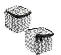 minkissy 2piezas Organizador De Esmaltes De Uñas Estuche Para Botellas Almacenamiento Para Manicura