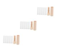 minkissy 3 Juegos Barra Aromática De Aceite Esencial De Rinoplastia Difusores De Aceite De Coche Nariz Difusor De Aroma Aromas De Aceite Para Difusor De Coche Boca Gel Fragancia Madera
