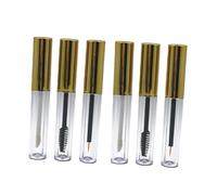 minkissy 3 Juegos Botellas Para Cepillo De Pestañas Lip Gloss Pestañas Postizas Máscara De Pestañas Clara Transatlántico Botellas De Subembalaje Botellas De Delineador De Ojos 6 Piezas * 3