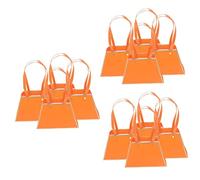 minkissy 3 Juegos Caja De Flores Portátil Flores Falsas Gipsófila Bolsas De Bolsitas Tapices Bolsas De Malla Pequeñas Bolsas De Papel Cajas Ramo Orange Papel Especial 4 Uds * 3