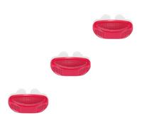 minkissy 3 Piezas 2 1 dejar de roncar dispositivos Congestión nasal Estuche para guardar ayudas contra los ronquidos dispositivo nasal clip para roncar clip de nariz libre de ronquidos rojo