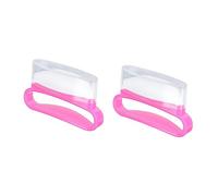 minkissy 3 Piezas depilación de uñas equipo gel constructor escobilla rozalen accesorio para el cuidado de las uñas herramienta de pulido de uñas de piel de oveja abdominales de plastico