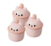 minkissy 3 Piezas espuma limpiadora facial fabricante de burbujas de espumador de burbujas Limpiador Facial loción corporal máquina de lavado de cara de burbujas taza para hacer espuma AbS