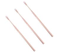 minkissy 3 Piezas Palillo de Oído de Acero Inoxidable Herramienta de Extracción de Cera para Oídos Cuchara Resistente para Cerumen de Herramientas para Eliminar la Cera Casa