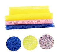 minkissy 3 Piezas Toalla De Baño Sauna Paño Japonés Paños Exfoliantes Corporales Red Toallas De Masaje Toallita Corporal Paño De Lavado Esponja Facial Nylon Productos De Baño Tómate Un Baño