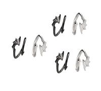 minkissy 3 Series Anillo De Alas Anillos De Plata Anillo De Compromiso Nudillo Plat Medidor Moderno Espiga Dedo Pulgar Dama Pulsera De De Imitación 2 piezas x 3