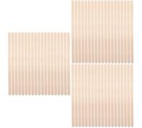 minkissy 3 Series Barra De Cera Para Depilación Eliminación Espátulas De Cera Crema Depilatoria Pulido Palo De Pelo Gel Transparente Para Cejas Tinte Limpiador Paraca Madera 100 Piezas*3