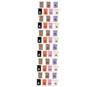 minkissy 3 Series Bolsa De Arpillera De Halloween Pequeño Fiesta Tratar Cordón Bolsas De Golosinas De Halloween Galleta Víspera De Todos Dulce Lino 14 Piezas X 3