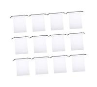 minkissy 30 Piezas Bolsa de Almacenamiento Transparente con Cordón para Zapatos Pack para Organización de Calzado y Accesorios Multiusos Neceser y Bolsa de Lavandería