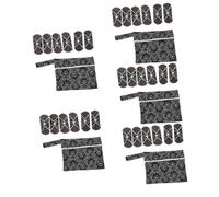 minkissy 30 Piezas Juego De Toallas Tía Menstrual Reutilizable Inserto De Almohadilla Menstrual Forro De Pañal La Capa Exterior Es Tela Impermeable Lavable Compresas Menstruales
