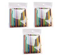 minkissy 300piezas Herramientas Para Decoración De Uñas De Madera Palitos De Para Uñas Varillas De Diamante Punta Empujador De Piel Muerta Uso Salones De Manicura