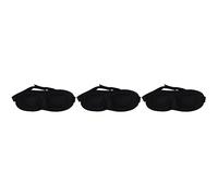 minkissy 3piezas De Sueño Stereoscópica Para Viajes Diseño Confortable y Para Hombres y Mujeres La Ocular y Mejora La Calidad Del Sueño Color Negro