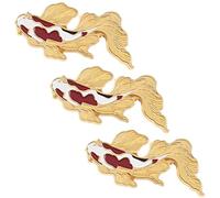 minkissy 3piezas Emblema Grúa Broches De Dibujos Animados De Estilo Chino Alfileres Para Ropa Creativas Para Mochila y Sombrero Alfileres De Esmaltado