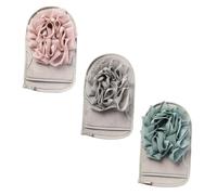 minkissy 3piezas Manoplas De Baño Reutilizables Para Hombres y Mujeres Guantes Exfoliantes Limpiadores De Para Ducha y Baño