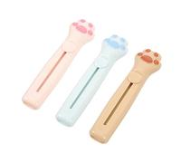 minkissy 3piezas Recortador De Cejas Portátil Afeitadora Facial Mujer Cuchilla Cejas Práctica y Duradera