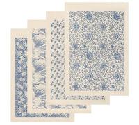 minkissy 4 Hojas de Papel de Transferencia Esmalte para Calcomanías de Cerámica, Resistente a Rotura, para Decoración de Arcilla y Proyectos Creativos