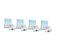 minkissy 4 Juegos Almohadillas Almohadilla De Pulido De Archivos Quitaesmalte Almohadilla De Disco De Lija Adhesivo Para Disco Para Pulir Uñas Clíper Tijeras Pegatinas 50 Uds * 4