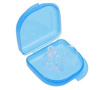 minkissy 4 Juegos dispositivo antirronquidos deje de roncar dejar de roncar cubre lengua para dormir solución de ronquidos cubierta de lengua en miniatura tapón de ronquidos de bolsillo