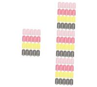 minkissy 4 Juegos Kit Quitaesmalte De Uñas De Cristal Uñas De Gel Herramienta De Quita Uñas Ajustable Clips De Uñas Para Quitar El Esmalte Clips De Esmalte De Uñas Páginas 20 Piezas*4