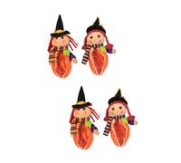 minkissy 4 Piezas Bolsa De Dulces Tema De Halloween Favores De La Fiesta De Halloween Bolsa De Embalaje De Dulces Paquete De Dulces Bolsas De Dulces De Embalaje Bolsa De Paquete Paño