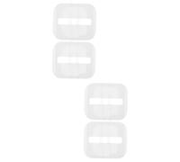 minkissy 4 Piezas Cierre Cierre De Cremallera Cierre De Camping Dispositivo De Emergencia Banda De Cierre Steri+Tiras Cierres Pegatinas Cierre De Cremallera Pegatina Pvc