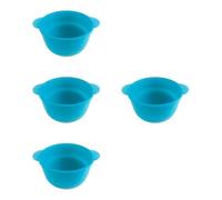 minkissy 4 Piezas crisol de cera quemador de cera electrico Gel equipo fundidor de cera calentador de cera calentador cera pequeña olla de cera revestimiento de silicona para derretir cera