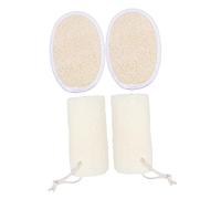 minkissy 4 Piezas Depurador De Espalda De Lufa Pincel Seco Herramienta De Cepillo Para El Cuerpo Herramienta De Baño Fregador De Espalda Para Flor De Baño Tómate Un Baño Perder