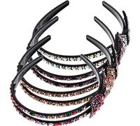 minkissy 4 Piezas Diadema Con Lazo Diademas Niñas 8-12 Pelo De Mujer Banda Para El Cabello Cintas Para La Cabeza Para Las Mujeres Diademas De Mujer Joyas Perder Acrílico Corbata De Moño