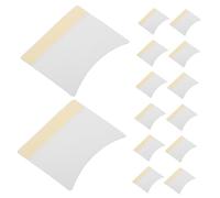 minkissy 40 Uds Pegamento Para Extensión De Pestañas Almohadillas De Algodón Para Limpieza De Pegamento Para Extensiones De Pestañas Quitaesmalte De Uñas No Tejido