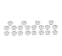 minkissy 400 Piezas anillo de pegamento para pestañas tatuajes anillos tazas kit de maquillaje taza de pestañas taza de injerto de pestañas suministros extender herramienta