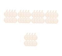 minkissy 40piezas Esponjas Exfoliantes De Luffa Para Limpieza Facial y Corporal Round Pads Asa Elástica y Diseño De Flanela Para Tipo De Piel